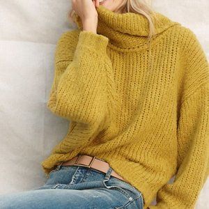 Anthropologie Pilcro Zamora Cowl Sweater